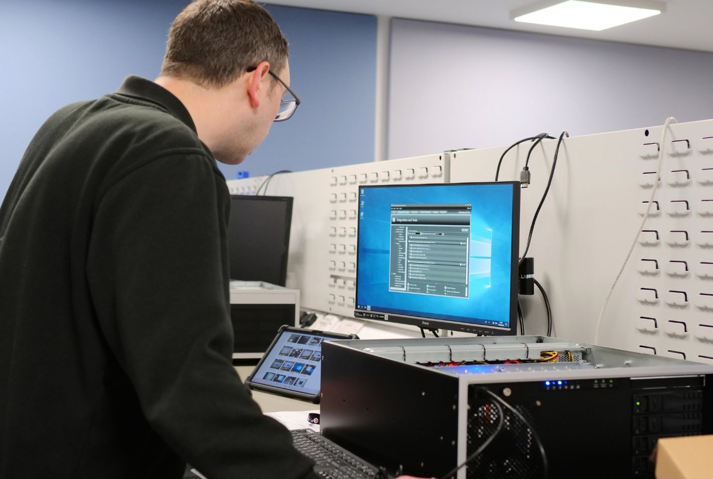 After-sales services for industrial systems