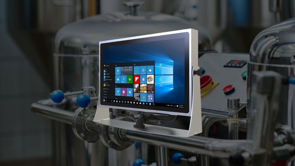Food-grade industrial displays