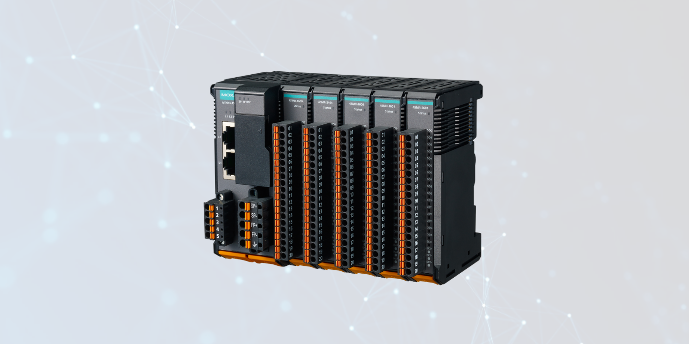 Moxa ioThinx controllers and modules