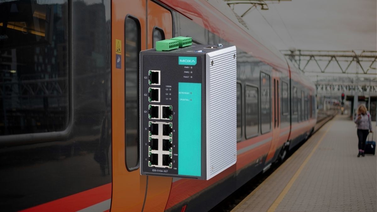Rail-approved industrial networking