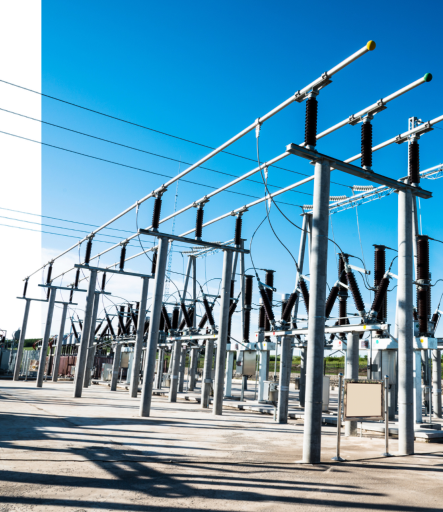 Modern train at a station representing railway computing solutions