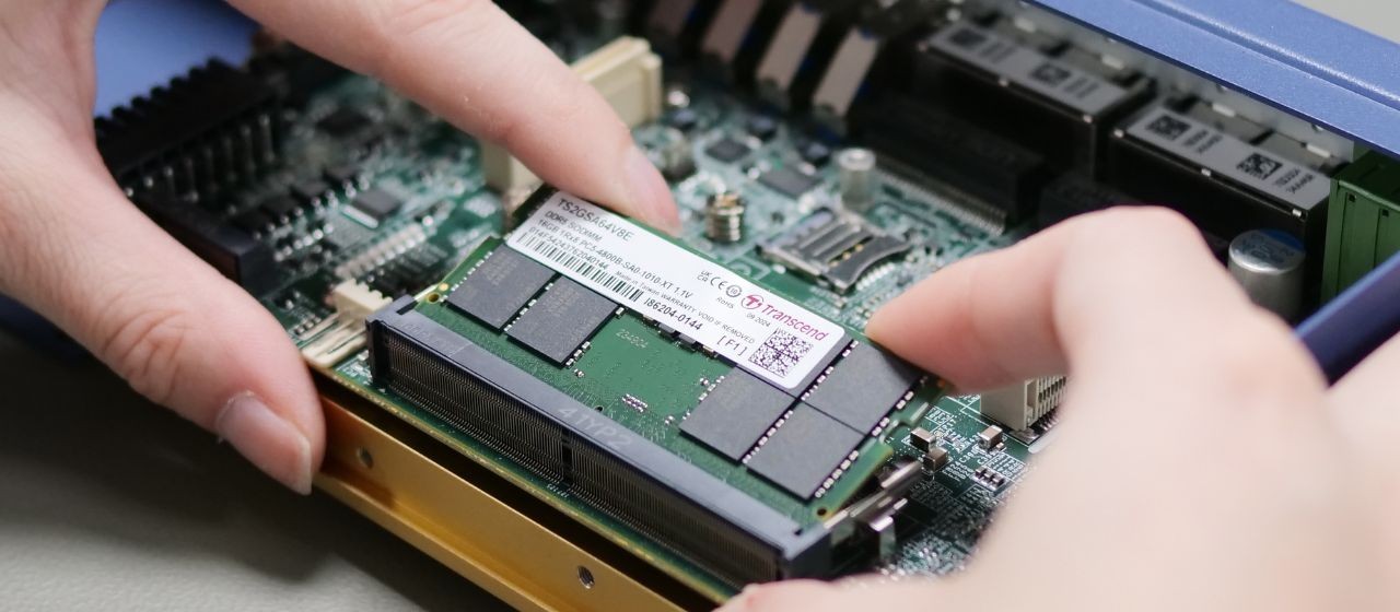 Transcend industrial memory products