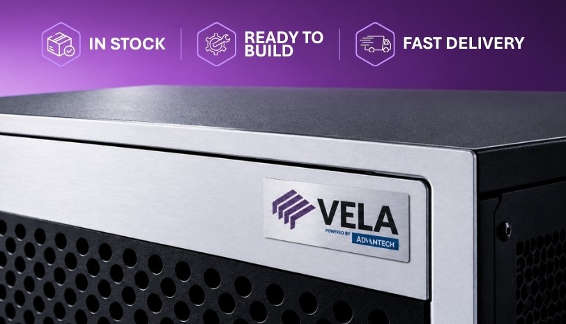 Close up of a VELA chassis.
