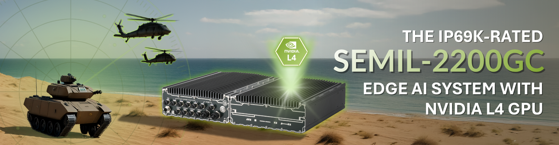 The IP69K-Rated SEMIL-2200GC: Edge AI System with NVIDIA L4 GPU