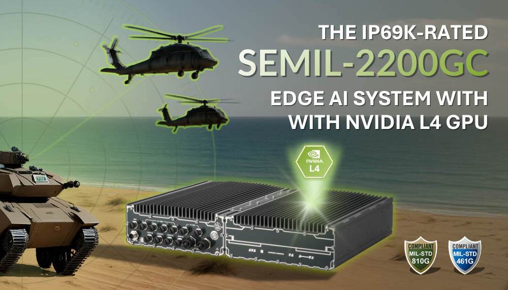 The IP69K-Rated SEMIL-2200GC: Edge AI System with NVIDIA L4 GPU