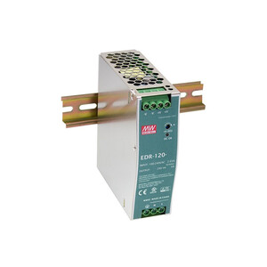 Mean Well 120W Industrial DIN-rail Power Supply 