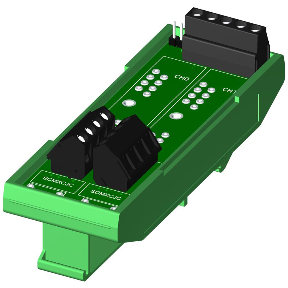 Dataforth Dual Channel 5B Backpanel 