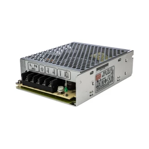 Mean Well 75W Switching Power Supply with 88V to 264V AC/ 125V to 373V DC input, 24V DC Output @ 3A 