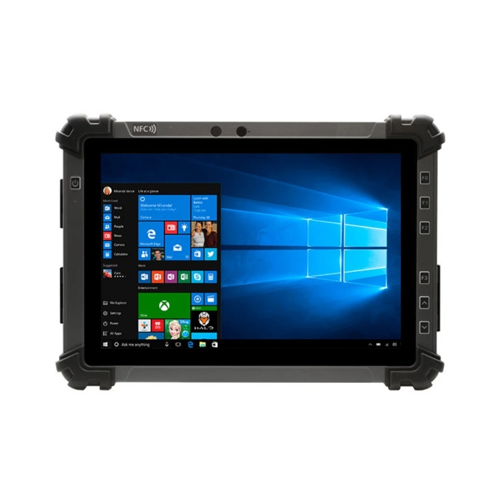Aaeon 10.1” WXGA Intel Celeron N4200 Rugged IP65 Waterpoof Tablet PC: 4GB DDR3L, 64GB eMMC, Wi-Fi, GPS, GALILEO, GLONASS and PCAP Multi-touch 