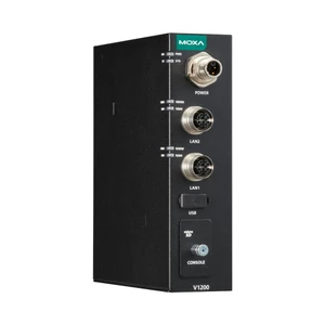 Moxa Fanless ARM Cortex-A53 EN50155 Compact Rail Computer 