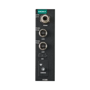 Moxa Fanless ARM Cortex-A53 EN50155 Compact Rail Computer 