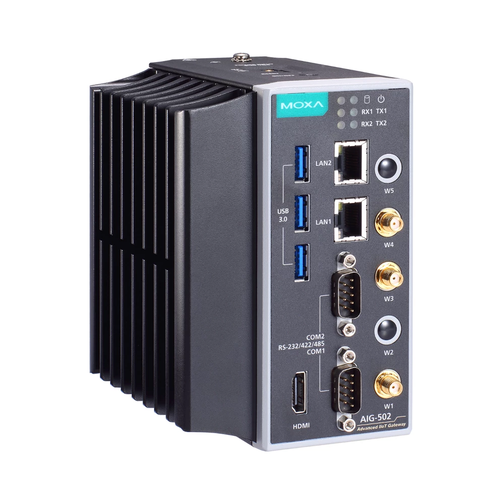 Moxa 7th Gen Intel i7-7600U Advanced IIoT Gateway Computer 