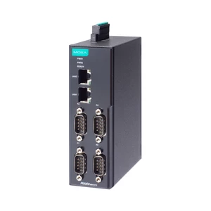 Moxa 4 Port RS-232/422/485 Ethernet Modbus Gateway 