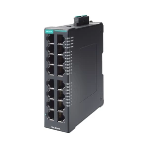 Moxa 16 Port Layer 2 Smart Industrial Gigabit Ethernet Switch 