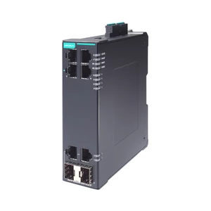 Moxa 6 Port Layer 2 Smart Industrial Gigabit Ethernet Switch 