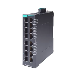 Moxa 16 Port Layer 2 Smart Industrial Ethernet Switch 
