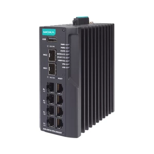 Moxa 10 Port Industrial Secure Router 