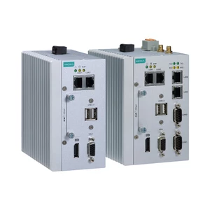 Moxa Intel Atom E3800 Series Rugged Fanless DIN-Rail Automation PC 