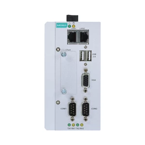 Moxa Intel Atom E3800 Series Rugged Fanless DIN-Rail Automation PC 