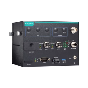 Moxa ARMv7 Cortex-A7 1GHz Embedded Rail PC  EN50155, EN45545 & EN50121 Certification 