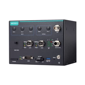 Moxa ARMv7 Cortex-A7 1GHz Embedded Rail PC  EN50155, EN45545 & EN50121 Certification 