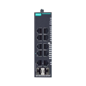 Moxa 10 Port Smart Industrial Gigabit Ethernet Switch 
