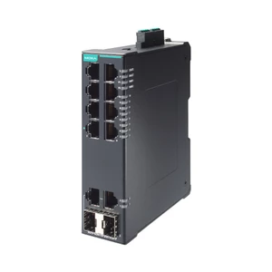 Moxa 10 Port Smart Industrial Gigabit Ethernet Switch 