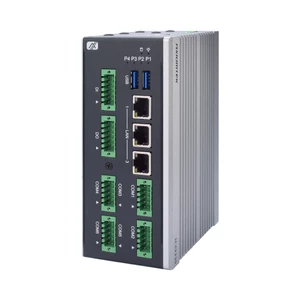 Axiomtek Intel Elkhart Lake Atom x6000 DIN-Rail Fanless Embedded PC 