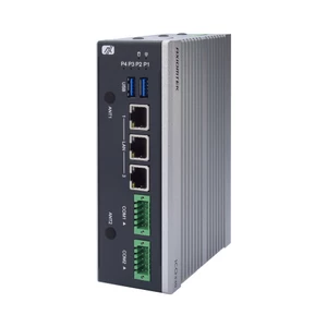 Axiomtek Intel Elkhart Lake Atom x6000 DIN-Rail Fanless Embedded PC 