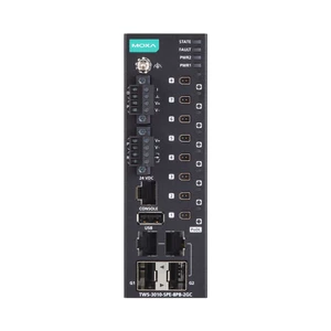 Moxa 10 Port Managed Single Pair Ethernet PoDL Switch 