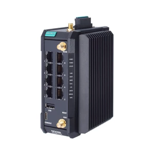 Moxa 8 Port Industrial LTE Cat. 4 Secure Cellular Router 