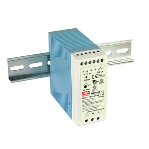 Mean Well 60W Industrial DIN-rail Power Supply 