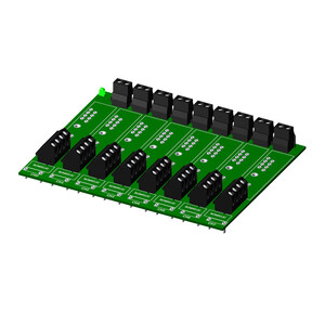 Dataforth 8 Channel 5B Backpanel, High Density 