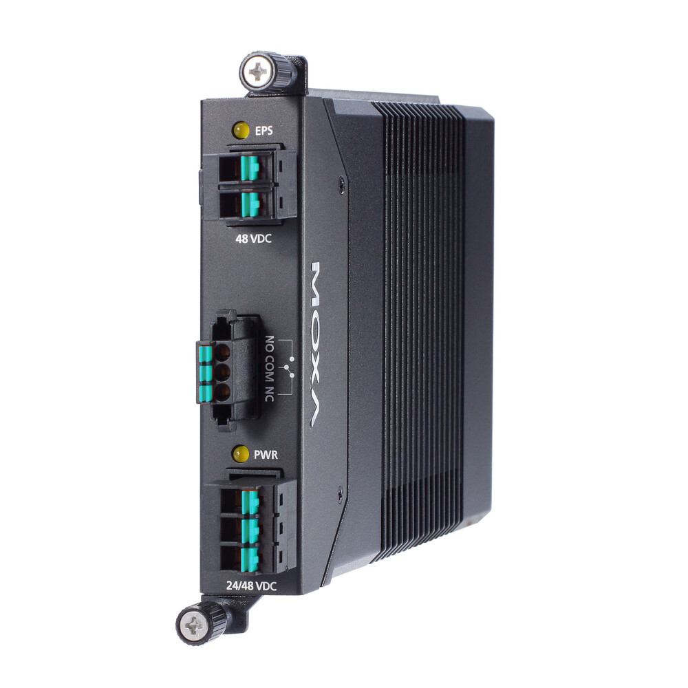 Moxa Hot-Swappable Power Supply: 110/220 VAC/VDC Input: System Power Input and Relay 